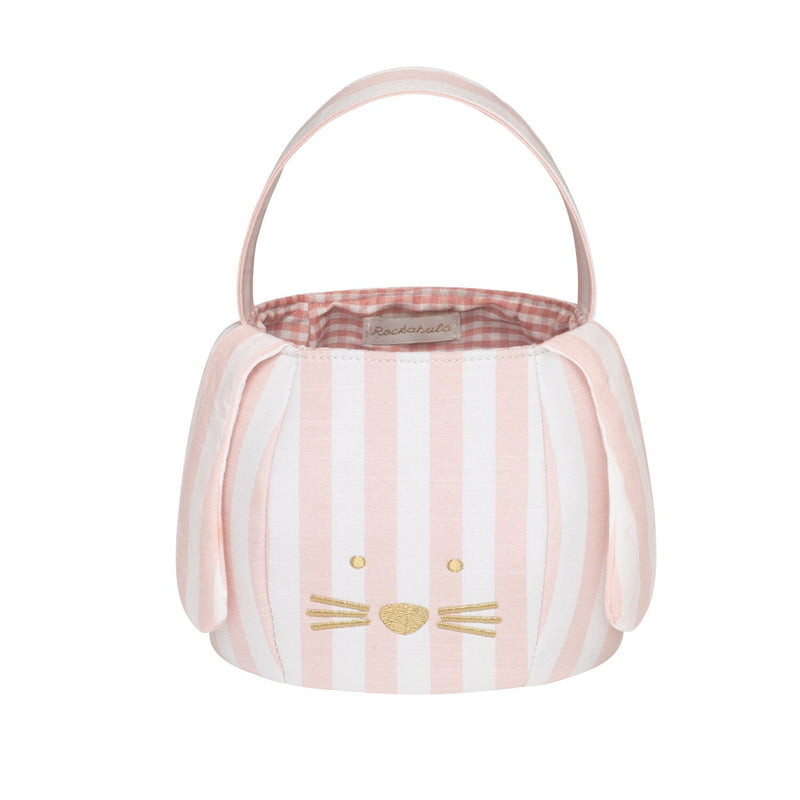 Stripy Bunny Basket Bag