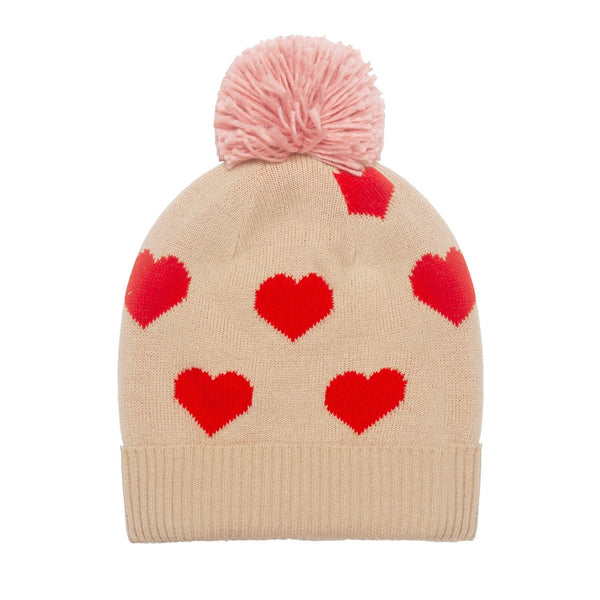 Sweetheart Knitted Hat 7-10yr