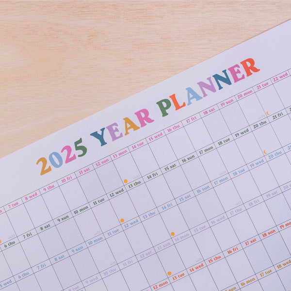 2025 A1 Year Wall Planner - This is the Year