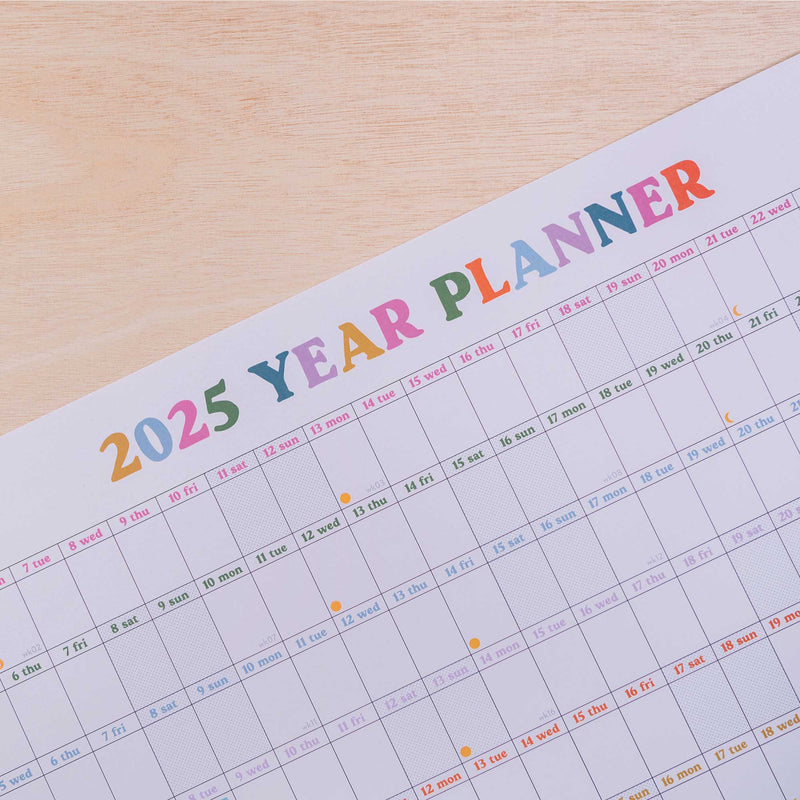 2025 A1 Year Wall Planner - This is the Year