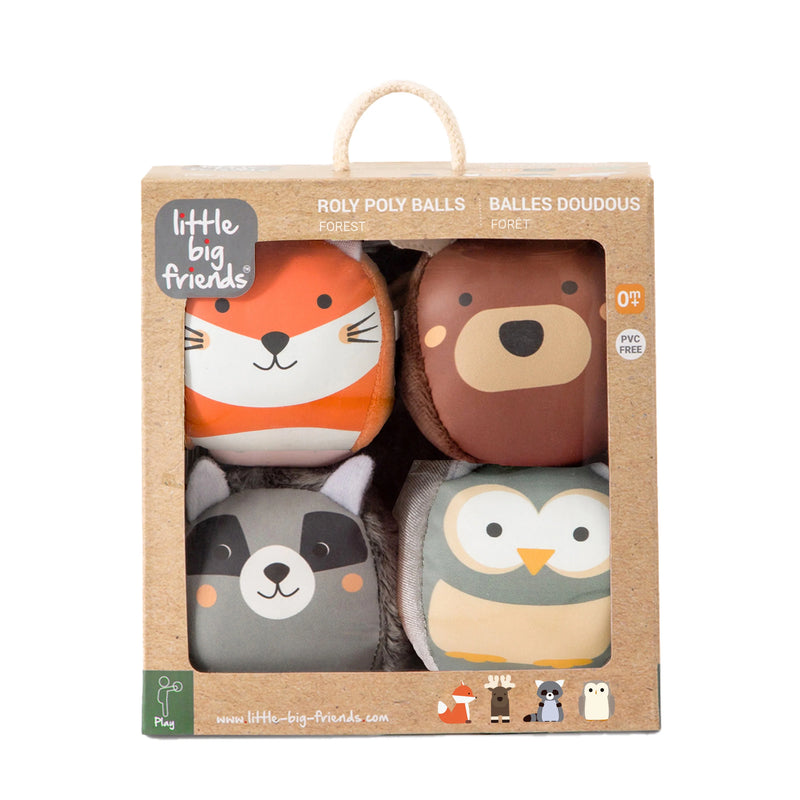 Sensory Forrest Animals Toy - Set of 4