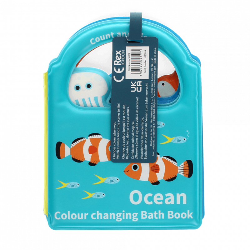 Colour Changing Bath Book - Ocean