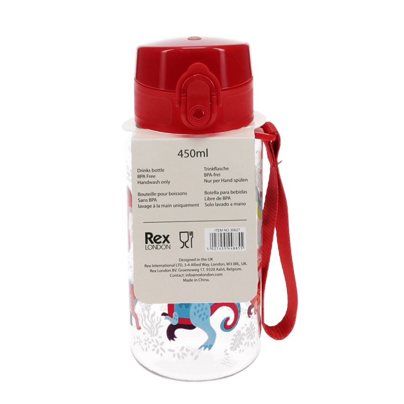 Kids Water Bottle 450ml - Baby Dinos