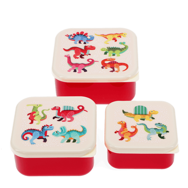 Snack Boxes Set of 3 - Baby Dinos