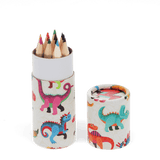 Tube of Colouring Pencils - Baby Dinos