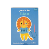 Learn to Sew Wooden Hand Stitch Set - Lion