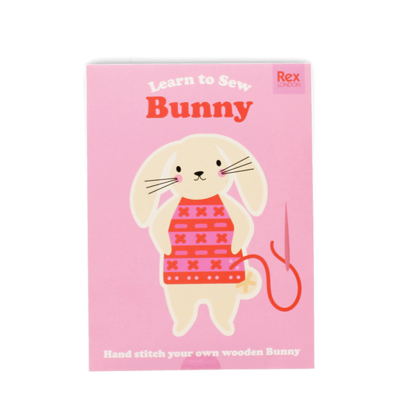 Learn to Sew Wooden Hand Stitch Set - Bunny