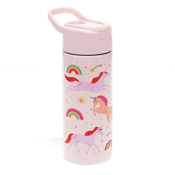 Stainless Steel Kids Water Bottle 500ml - Unicorn