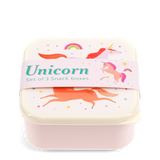 Snack Boxes Set of 3 - Unicorn