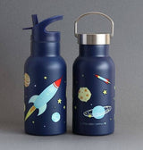 Kids stainless steel drinks bottle - Space