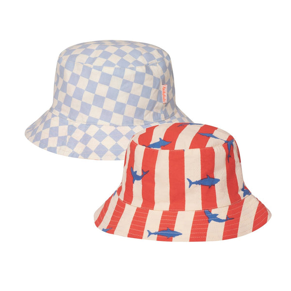 Shark Reversible Bucket Hat 3-6yrs