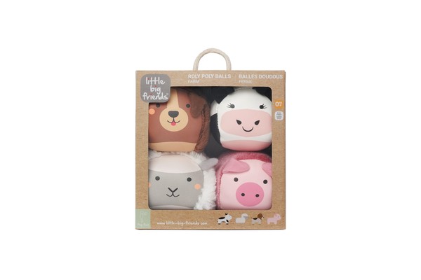 Sensory Farm Animals Toy - Set of 4