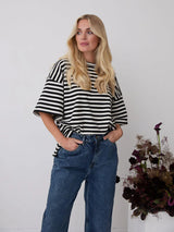 Black & White Stripe Super Soft T-Shirt