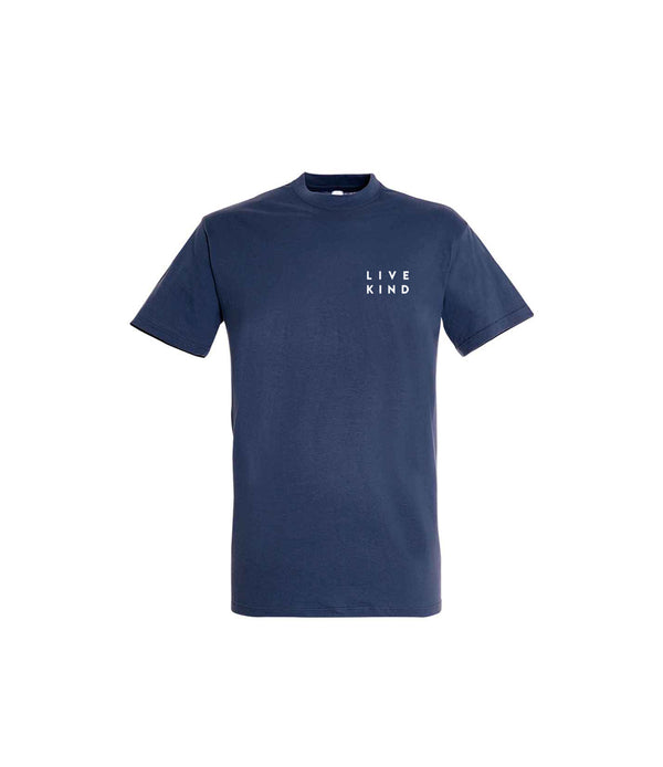Kids - Live Kind Mantra Navy T Shirt