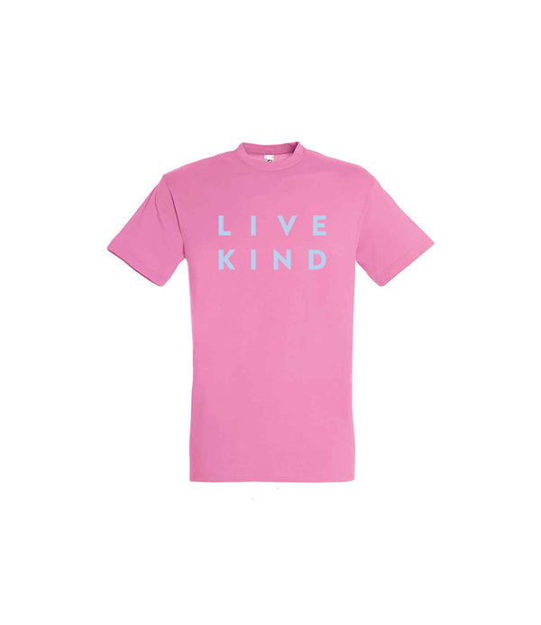Kids - Live Kind Mantra Pink T Shirt