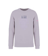 Adults - Lilac Live Kind Mantra Sweatshirt