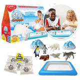 Zimpli Sno Adventures Arctic Sensory Play Set With Figures