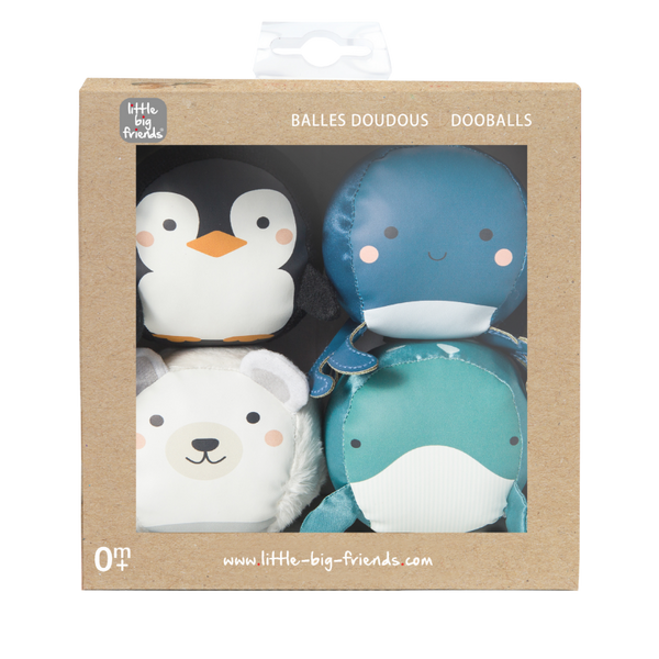 Sensory Ocean Animals Toy - Set of 4