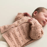 Newborn Knit Cardi - Pink