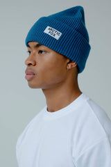 Recycled Bottle Beanie Hat - Ocean Blue