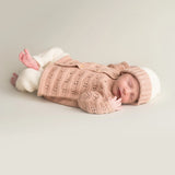 Newborn Knit Cardi - Pink