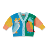 Kid's Knit Cardigan - Flamin' Galahs