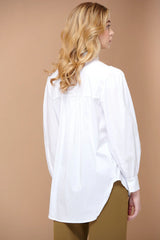 Tate Cotton White Shirt